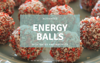 walnut and date energy balls