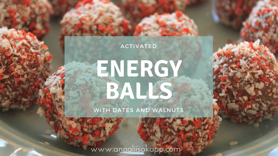 walnut and date energy balls