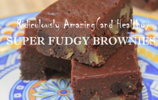 healthy fudgy brownies grain free