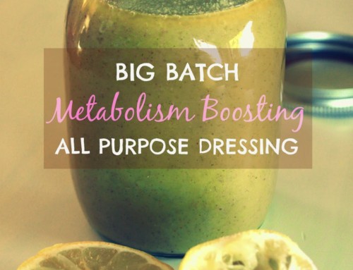 The Key to Successful (Sustainable) Weight Loss ~ Meal Planning + Big Batch Metabolism Boosting Dressing Recipe