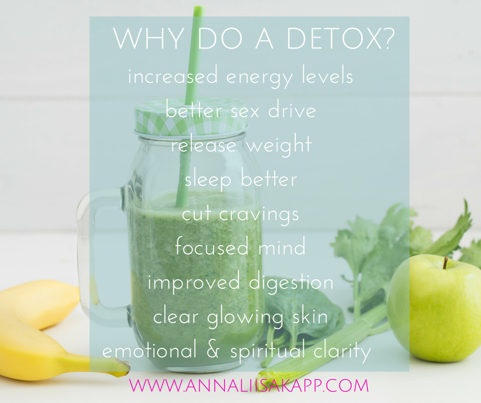 why do a detox