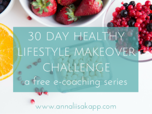 30 DAY HEALTHY LIFESTYLE MAKEOVER