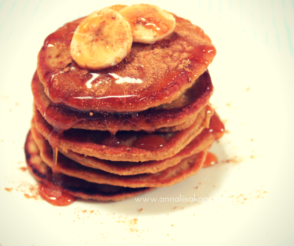 healthy pumpkin spice pancake recipe