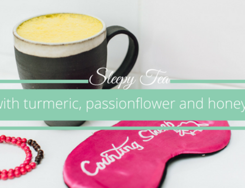 Sleepy Tea Recipe with Turmeric, Passionflower and Honey