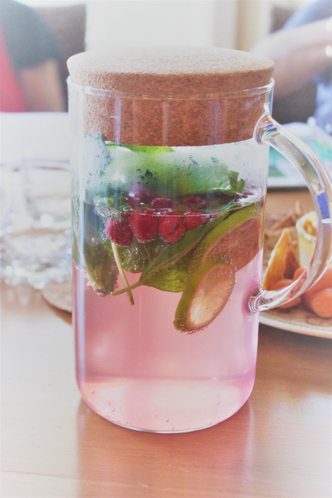 Raspberry Mint Water