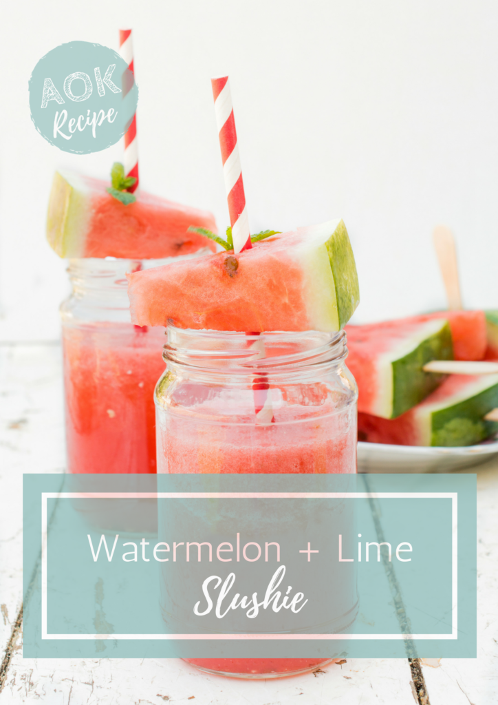 Watermelon Lime Slushie Recipe