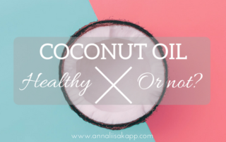 coconut oil good or bad