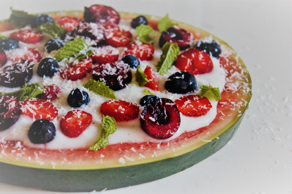 watermelon pizza