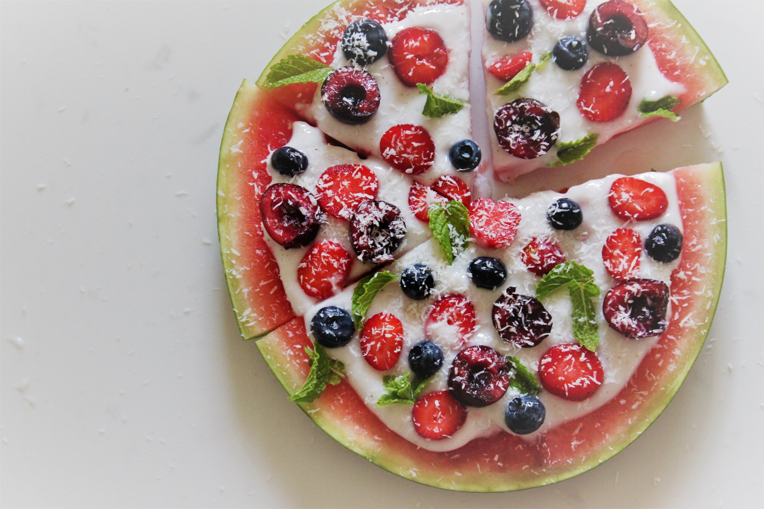 watermelon pizza