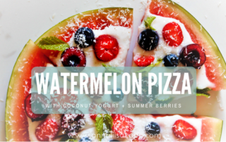 watermelon pizza