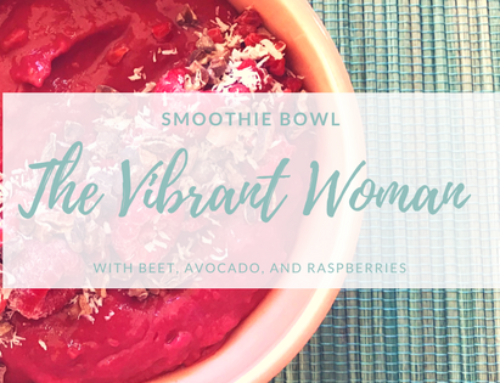 Vibrant Woman Smoothie Bowl
