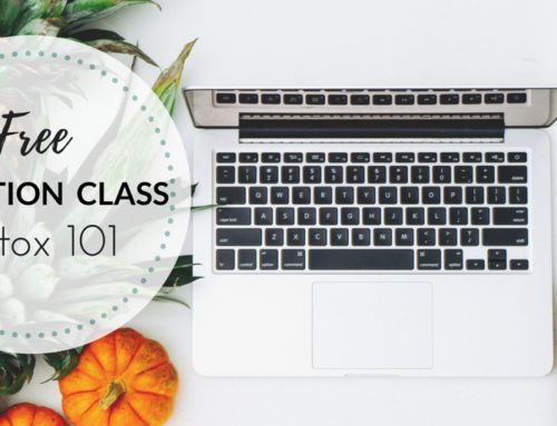 Free Online Nutrition Class – Detox 101