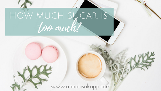 how much sugar is too much?