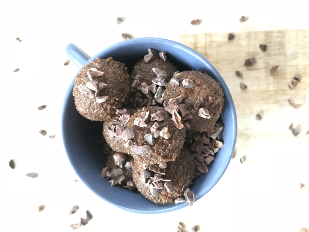 brownie batter protein balls