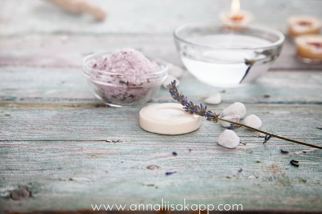 lavender bath salts relax