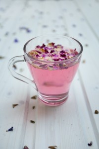 rose tea