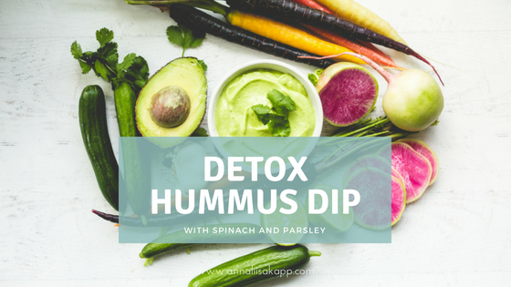 detox hummus dip