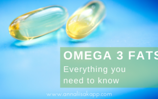 what to know about omega 3 fats