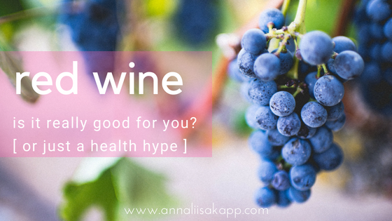 is red wine really healthy for you