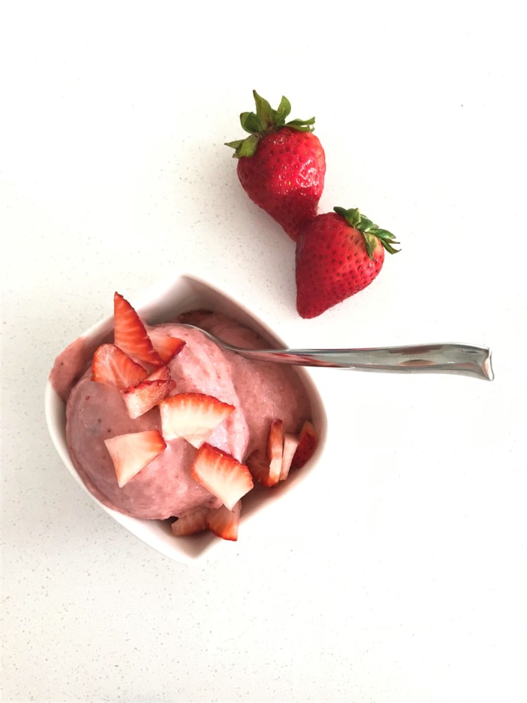strawberry rhubarb ice cream