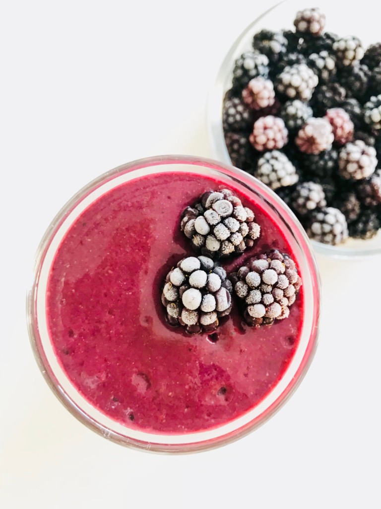 blackberry smoothie