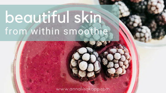 beautiful skin smoothie