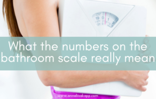 what the numbers on the scale really mean