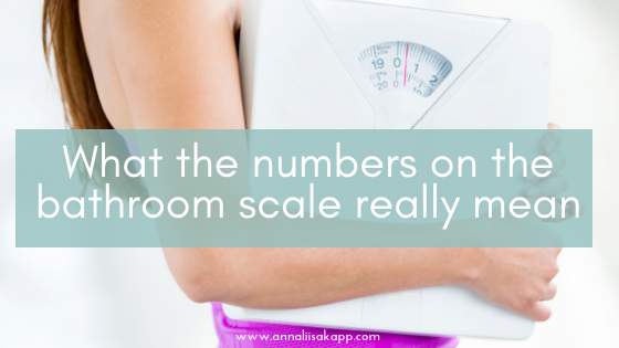what the numbers on the scale really mean