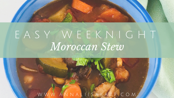 EASY WEEKNIGHT stew