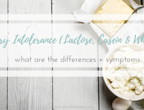 Dairy Intolerance (Lactose, Casein & Whey)