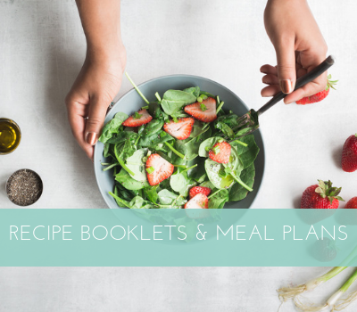 Recipe Booklets and Meal Plans
