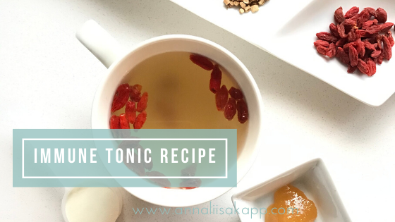 immune tonic recipe