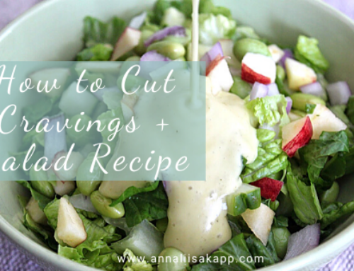 How to Get Rid of Cravings + Edamame Salad Recipe