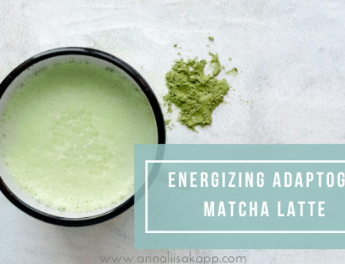 Energizing Adaptogen Matcha Latte