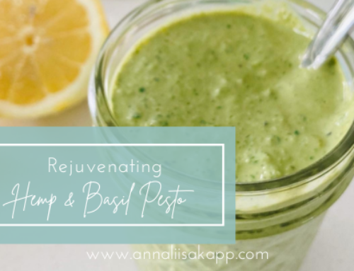 Rejuvenating Spring Hemp Pesto Recipe