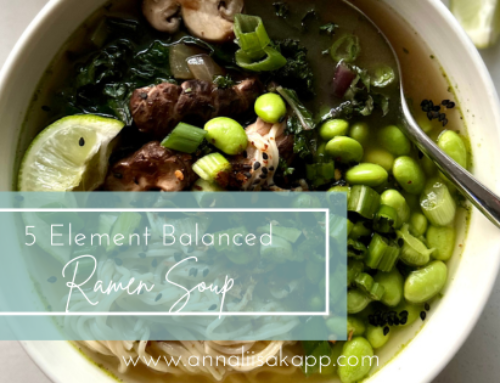 Balanced 5 Element Ramen Soup